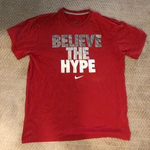 Nike Dri-fit “believe the hype” Graphic t shirt